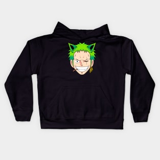 Zoro Cat Kids Hoodie